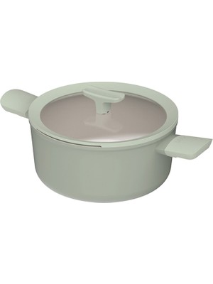 Berghoff Balance Sage Yapışmaz Seramik Kapaklı Tencere 24 cm
