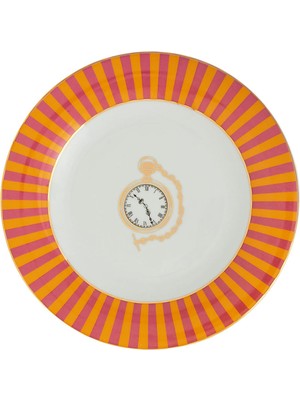 The Grade Studio Timeless Orange Collection Porselen 2'li Tabak Seti