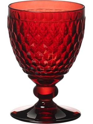Villeroy & Boch Boston Colour Kırmızı Kristal Kırmızı Şarap Kadehi