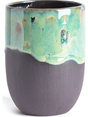 Moon Art Ceramic Aura Antik Seramik Kupa