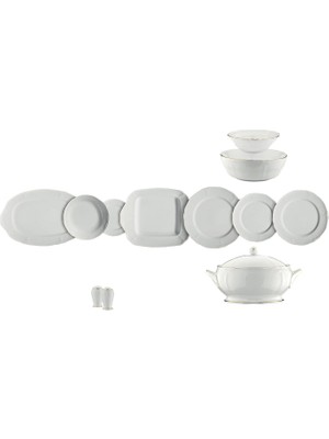 Noritake Prıncess Bouquet Gold 85 Parça Yemek Takımı