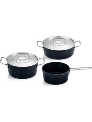 Fissler Adamant 5 Parça Alüminyum Tencere Seti