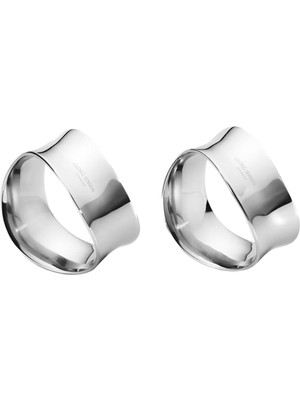 Georg Jensen Cobra 2li Peçete Yüzüğü