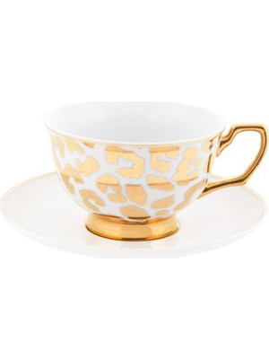 Cristina Re Teacup Louis Leopard Gold Çay Fincanı