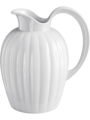 Georg Jensen Bernadotte Beyaz Porselen Sürahi