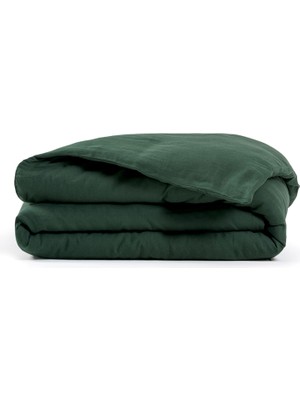 Barine Washed Linen Garden Keten Çift Kişilik Nevresim Kılıfı 200X220 cm