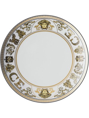 Versace Virtus Gala Beyaz Porselen Pasta Tabağı 21 cm