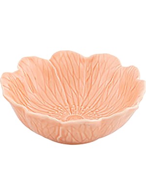 Bordallo Pinheiro Flora Pembe Seramik Servis Kasesi