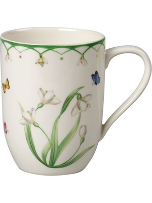Villeroy & Boch Colourful Spring Çiçek Desenli Porselen Kupa