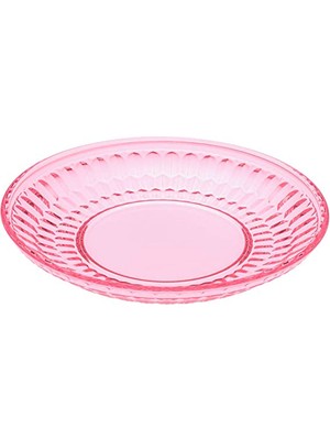 Villeroy & Boch Boston Colour Pembe Kristal Salata ve Pasta Tabağı 21 cm