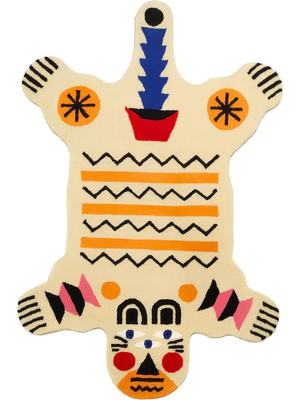 Qeeboo Oggian Big Bear Halı 96X150 cm