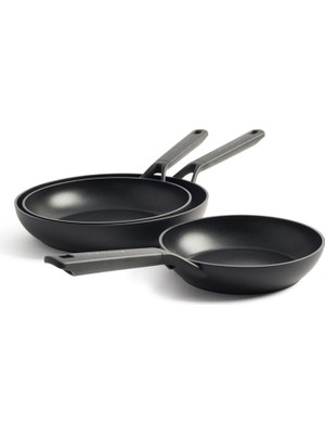 KitchenAid Classic Alu Seramik Kaplama Kızartma Tavası Seti 20 cm + 24 cm + 28 cm