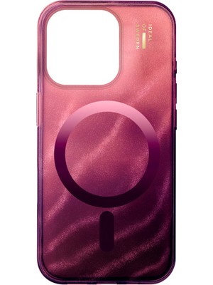 iDeal of Sweden Iphone 16 Pro Glitter Glow Cherry Lacquer Magsafe Uyumlu Telefon Kılıfı