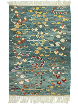 Soho Antiq Batllo Pastel Renkli Yün Kilim 120 x 172 cm