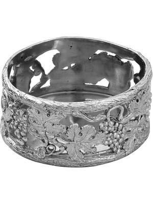King's Pewter Kalay Şarap Şişesi Altlığı 9 cm