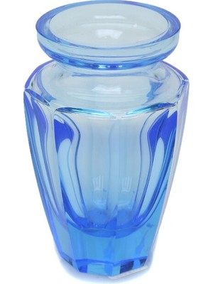 Moser Mavi Kristal Vazo