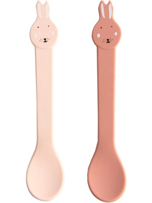 Trixie Mrs. Rabbit Pembe 2li Kaşık Seti
