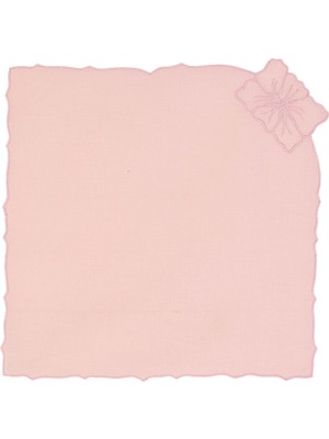Matis Home Line Fleur Pembe Keten 2'li Servis Peçetesi 40 x 40 cm