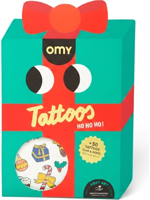 OMY Tattoos Ho Ho Ho Çocuk Geçici Dövme