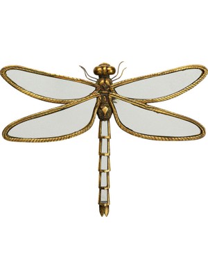 Kare Design Dragonfly Dekoratif Duvar Aynası
