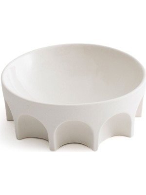 Ceramicshe Colloseum Beyaz Porselen Büyük Boy Kase 22 cm
