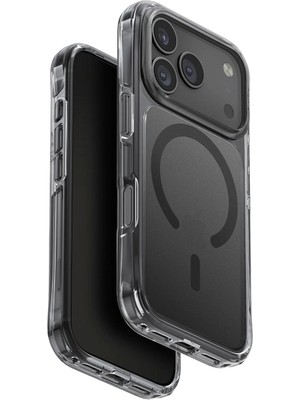 Uniq Lifepro Xtreme iPhone 17 Pro Magsafe Uyumlu Siyah Telefon Kılıfı