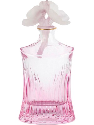 Mikasa Moor Flowery Pembe Cam Dekoratif Şişe 30 cm