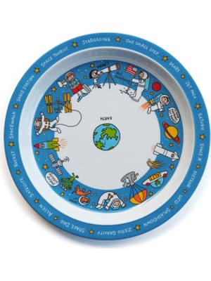Tyrrell Katz Space Melamin Çocuk Mama Tabağı