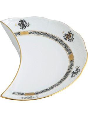 Herend Apponyı Desenli Porselen Salata Tabağı 20.5 cm