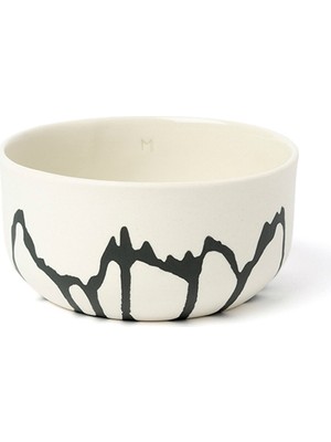 Masuma Ceramics Noir Porselen Orta Boy Kase