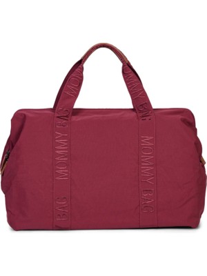 Childhome Mommy Bag Urban Burgundy Anne Bebek Bakım Çantası
