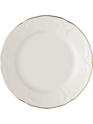 Rosenthal Sanssouci Elfenbein Gold Porselen Ekmek Tabağı 17 cm