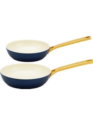 Greenpan Padova Oxford Blue Seramik 2'li Tava Seti