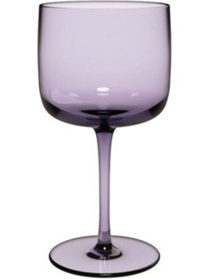 Villeroy & Boch Like Mor Kristal Kadeh 2'li Set
