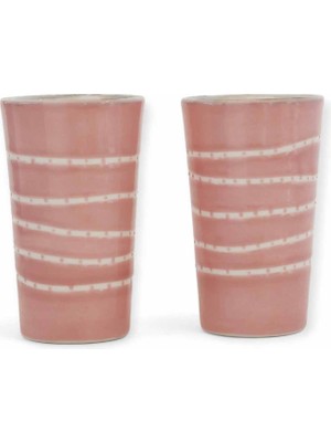 Lali Design Aura Large Pembe Porselen Kahve Bardağı