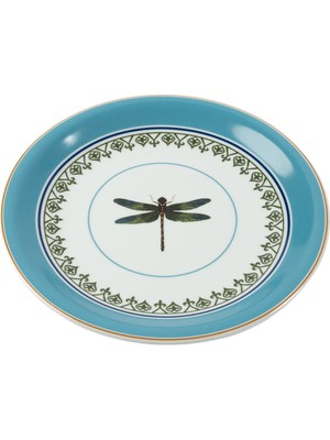 Some Home İstanbul Lady Dragonfly Porselen Düz Tabak 28 cm
