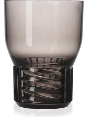Kartell Trama Füme Şeffaf Termoplastik Bardak