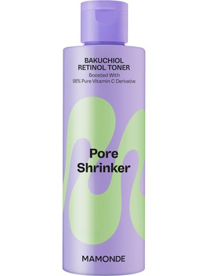 Mamonde Pore Shrinker Bakuchiol Retinol Geniş Gözenek Önleyici Sıkılaştırıcı Retinollü Cilt Toniği 200 ml