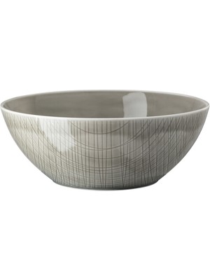 Rosenthal Mesh Gri Porselen Servis Kasesi