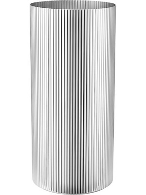 Georg Jensen Bernadotte Large Çizgi Dokulu Vazo