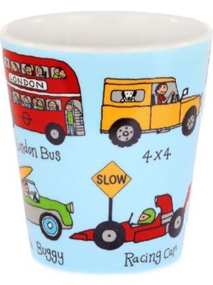 Tyrrell Katz Cars Araba Desenli Alıştırma Bardağı 190ML
