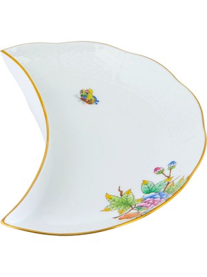 Herend Petite Victoria Desenli Porselen Salata Tabağı 20.5 cm