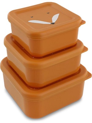Trixie Mr. Fox Kahverengi Çocuk 3'lü Atıştırmalık Kabı