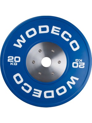 Wodeco Yarışma Tipi Olimpik Bumper Ağırlık Plakası 20 kg