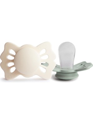 Frigg Lucky Cream Sage 0-6 Ay Silikon 2'li Emzik