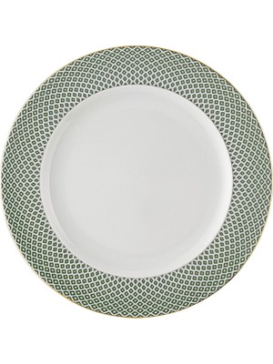 Rosenthal Francis Carreau Yeşil Porselen Yemek Tabağı 27 cm