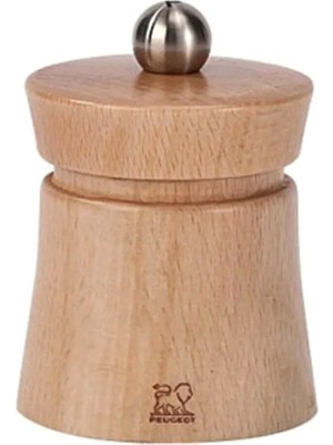 Peugeot Baya Natural Ahşap Tuz Değirmeni 8 cm