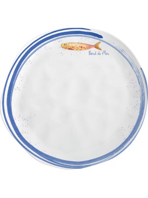 Easy Life Bord De Mer Porselen Servis Tabağı 26 cm