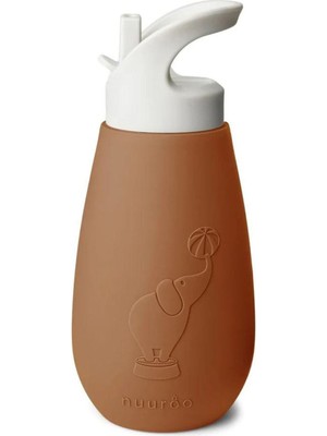 Nuuroo Pax Caramel Cafe Kahverengi Silikon Pipetli Suluk 350 ml