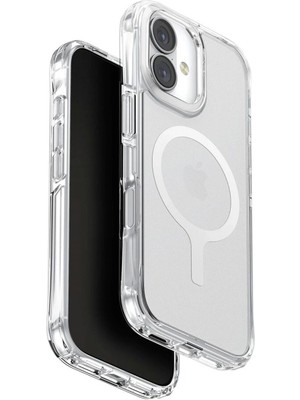 Uniq Lifepro Xtreme iPhone 17 Beyaz Magsafe Uyumlu Telefon Kılıfı